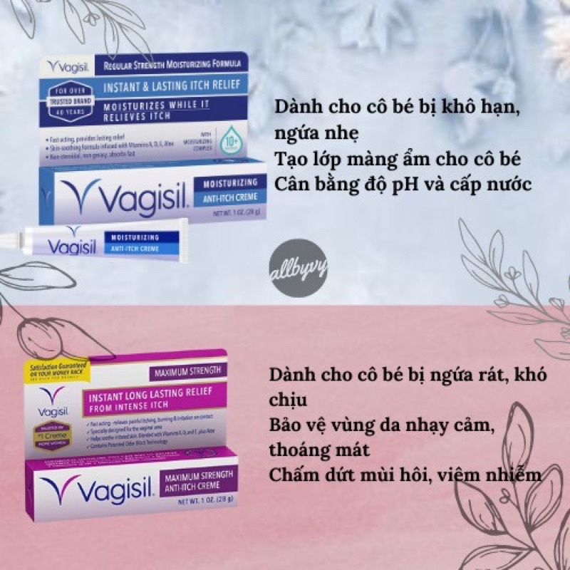 Kem Vagisil Bôi Vùng Kín Anti-Itch Creme