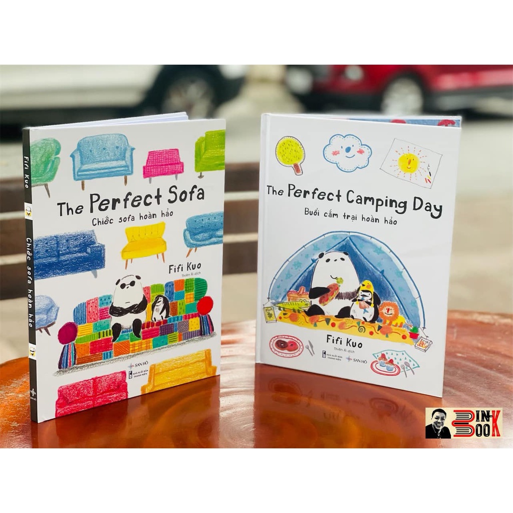 Sách - Combo 2 cuốn - Buổi Cắm Trại Hoàn Hảo - Chiếc Sofa Hoàn Hảo - Fifi Kuo (Bình Book)