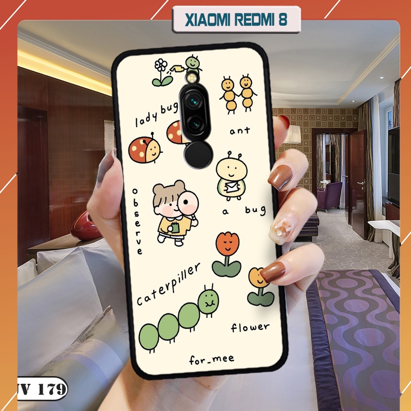Ốp nhám viền dẻo cho điện thoại Xiaomi Redmi 8