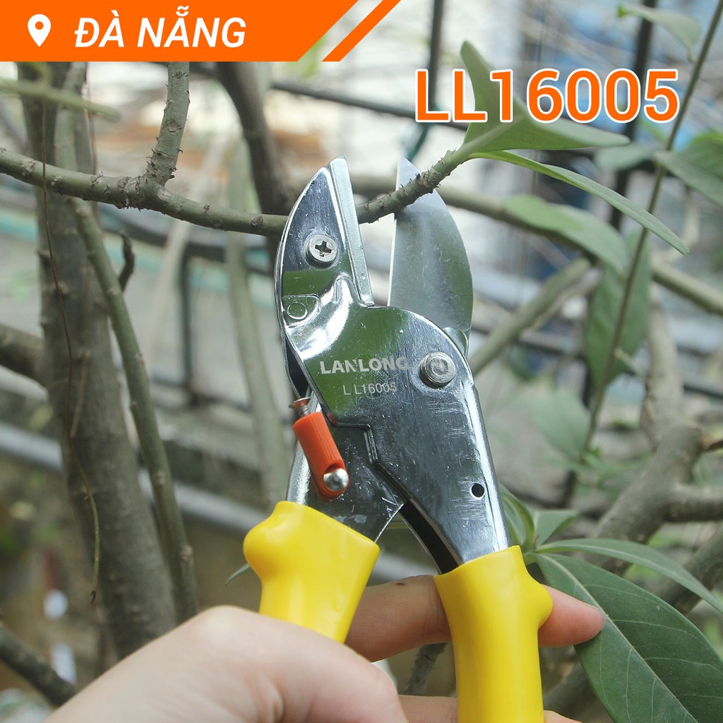 Kéo cắt cành 200mm kiểu lưỡi thái LANLONG LL16005