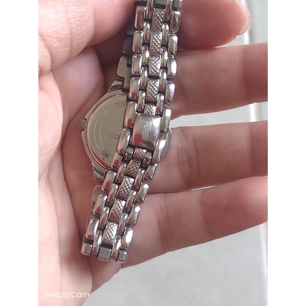 Đồng hồ nữ hiệu jacques poirier sapphire quartz