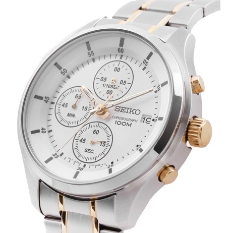 Đồng hồ nam Seiko SKS541P1 mặt kính Hardlex chống xước, chống nước 10 ATM, dây thép không gỉ cao cấp chính hãng Nhật Bản