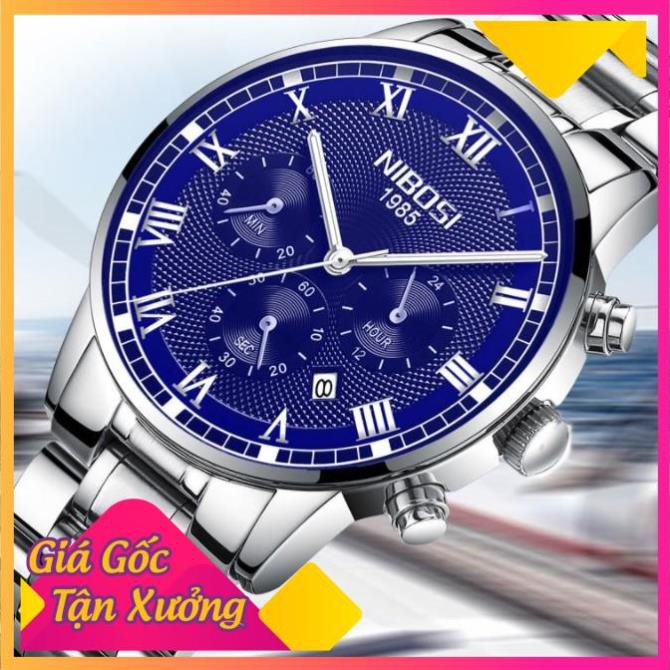 ĐỒNG HỒ NAM VÂN NỔI NIBOSI 2339 | Thiết Kế Đẳng Cấp Cho Người Thành Đạt | DH0098 winbox.shop