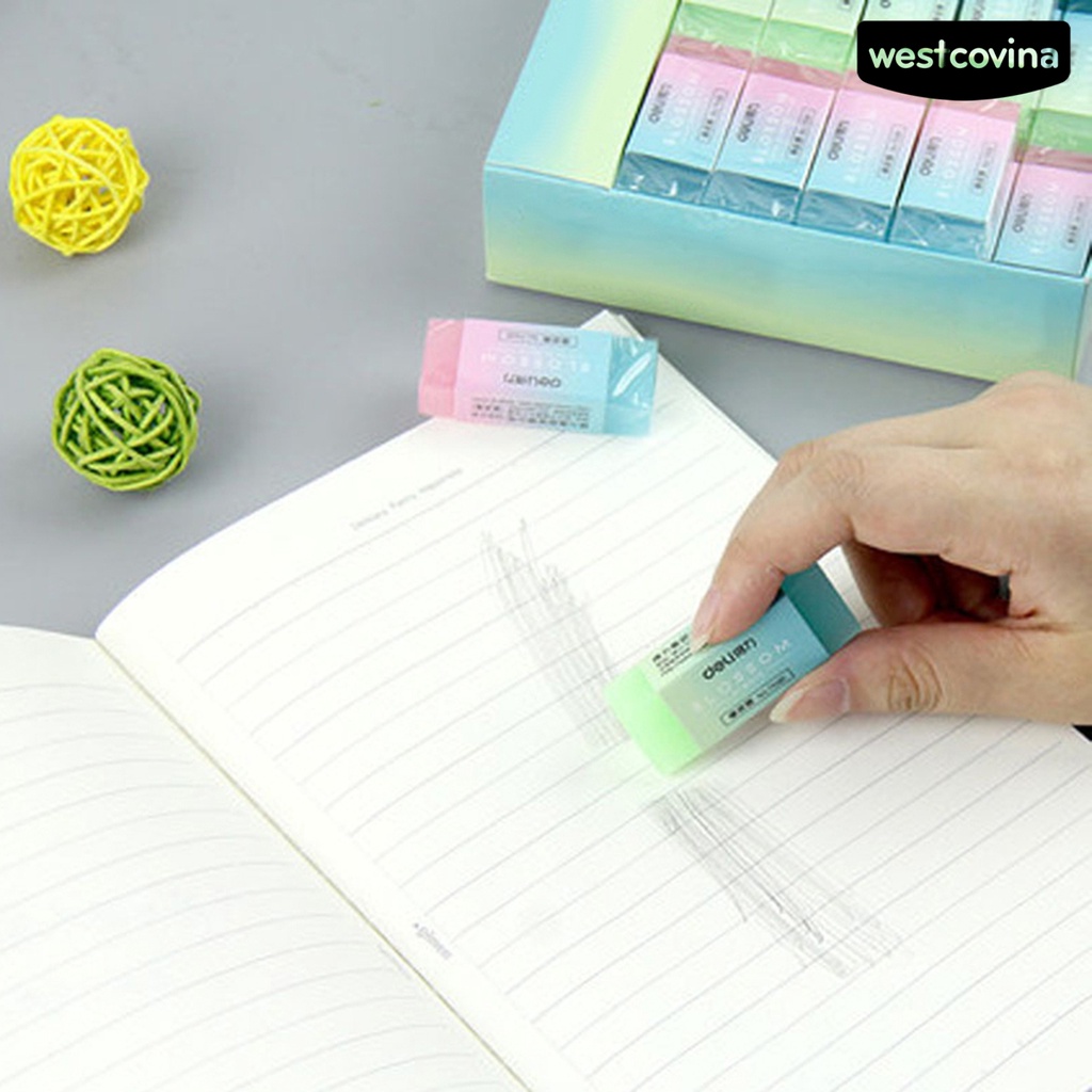 [Hot]✍Gôm Tẩy Trong Suốt Hình Chữ Nhật Bằng Cao Su Đáng Yêu An Toàn Cho Nhà Ở