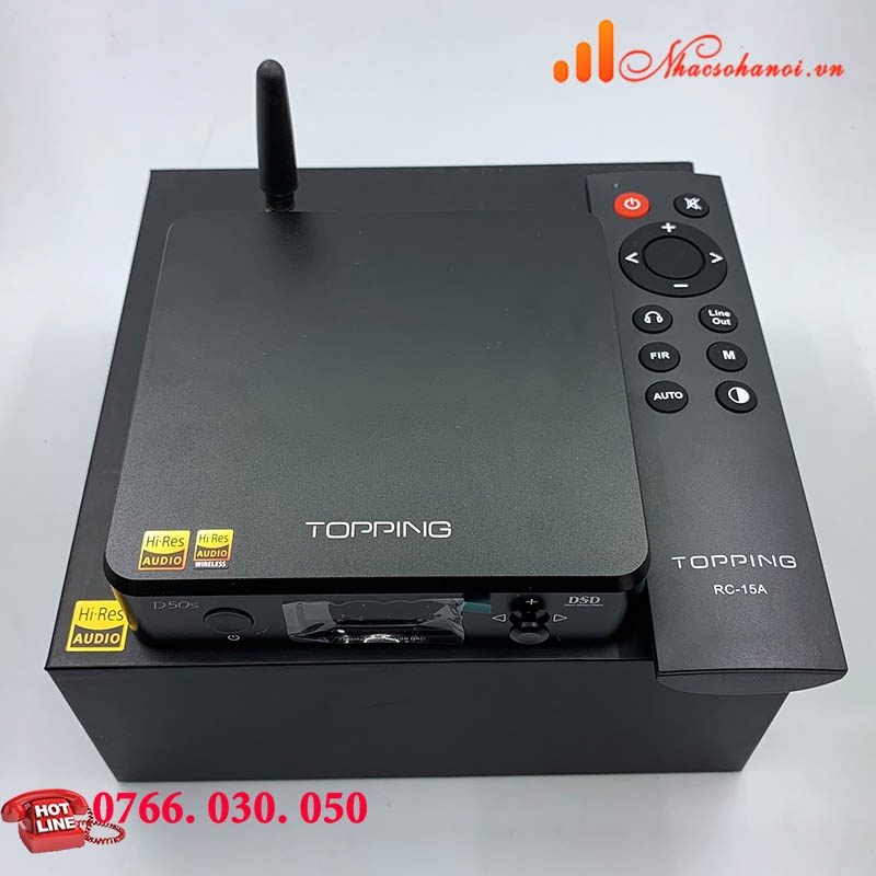 ] Giải Mã DAC TOPPING D50S DSD512