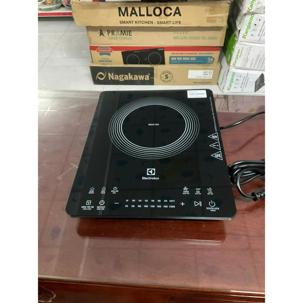 Bếp từ Electrolux ETD42SKR công suất 2100w, kính cường lực, hàng chính hãng - Hàng trưng bày