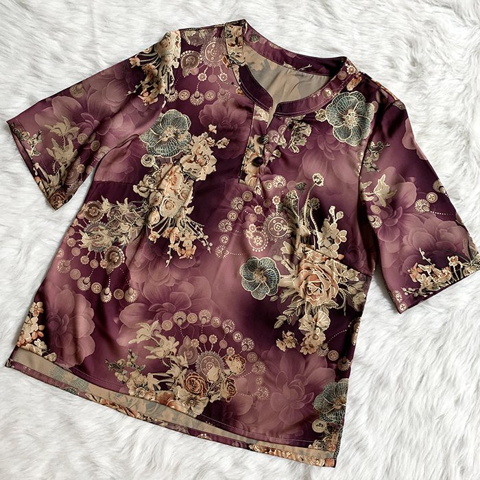 BIGSIZE - Áo Sơ Mi Trung Niên Dáng Rộng Nhiều Mẫu Size Lớn Dáng Suông In Họa Tiết Tuổi Trung Niên 3A32 3A06 3A17
