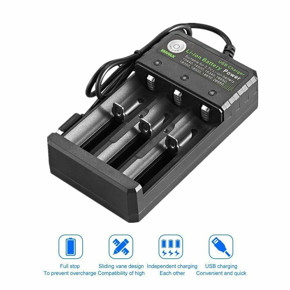 BTLIMER Đế Sạc Pin Li-Ion 3.7V Thông Minh Ổn Định Tiện Dụng