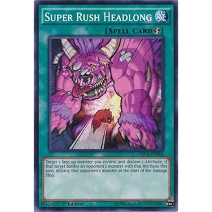 Thẻ bài Yugioh - TCG - Super Rush Headlong / DOCS-EN066'