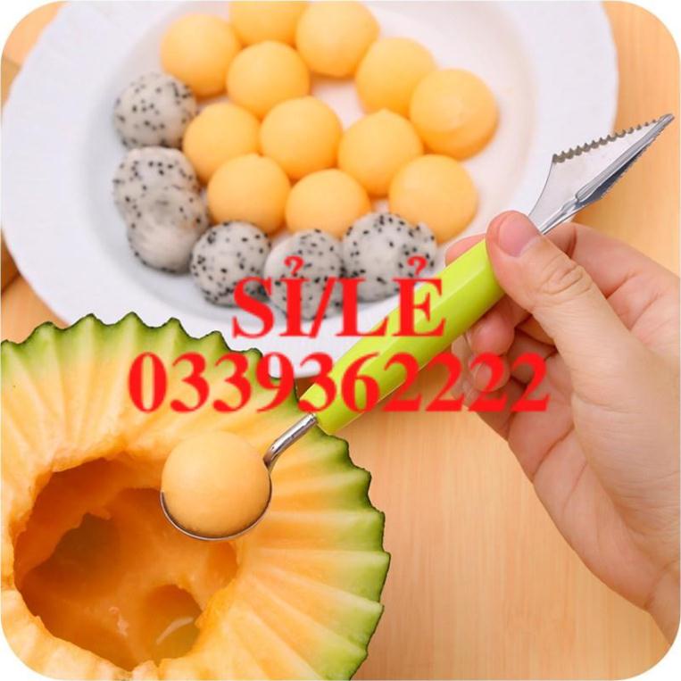 [ COCOLOVE ] Dụng cụ cắt tỉa trái cây 2 đầu đa năng - Dao gọt tỉa hoa quả thông minh  HAIANHSHOP