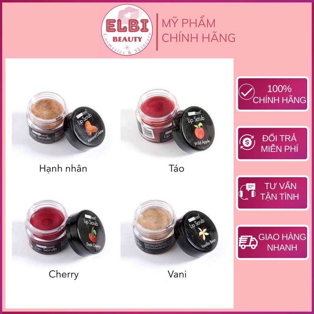 Tẩy tế bào chết môi Beauty Treats Lip Scrub - Elbi Beauty Cosmetics &amp; Skincare