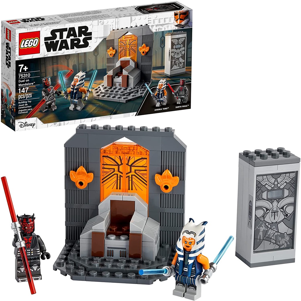 Đồ chơi LEGO Star Wars: The Clone Wars Duel on Mandalore 75310 Featuring Ahsoka Tano and Darth