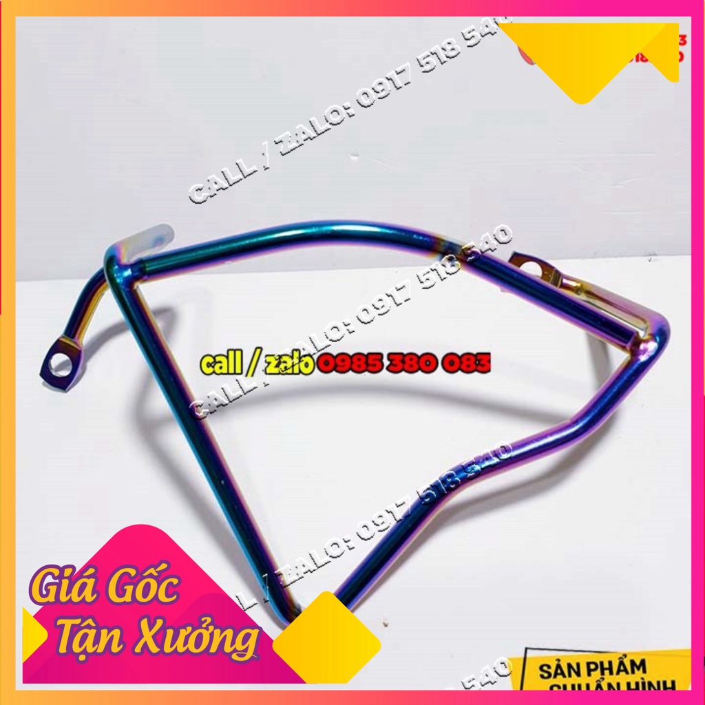 Bộ bảo vệ lốc máy Wave A 110, WAVE S 110, WAVE 100, DREAM xi titan 7 màu ( giá 1 cặp) (Ảnh Sp thật)