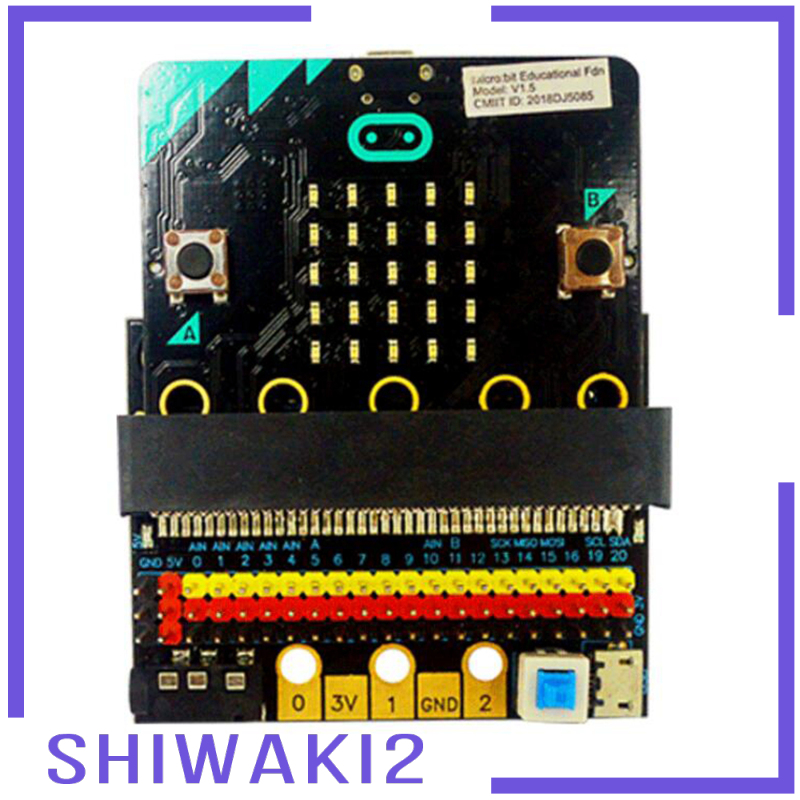 Bảng Mạch Mở Rộng Micro Bit Shiwaki2 Có Giao Diện 3.5mm Cho Lớp Học