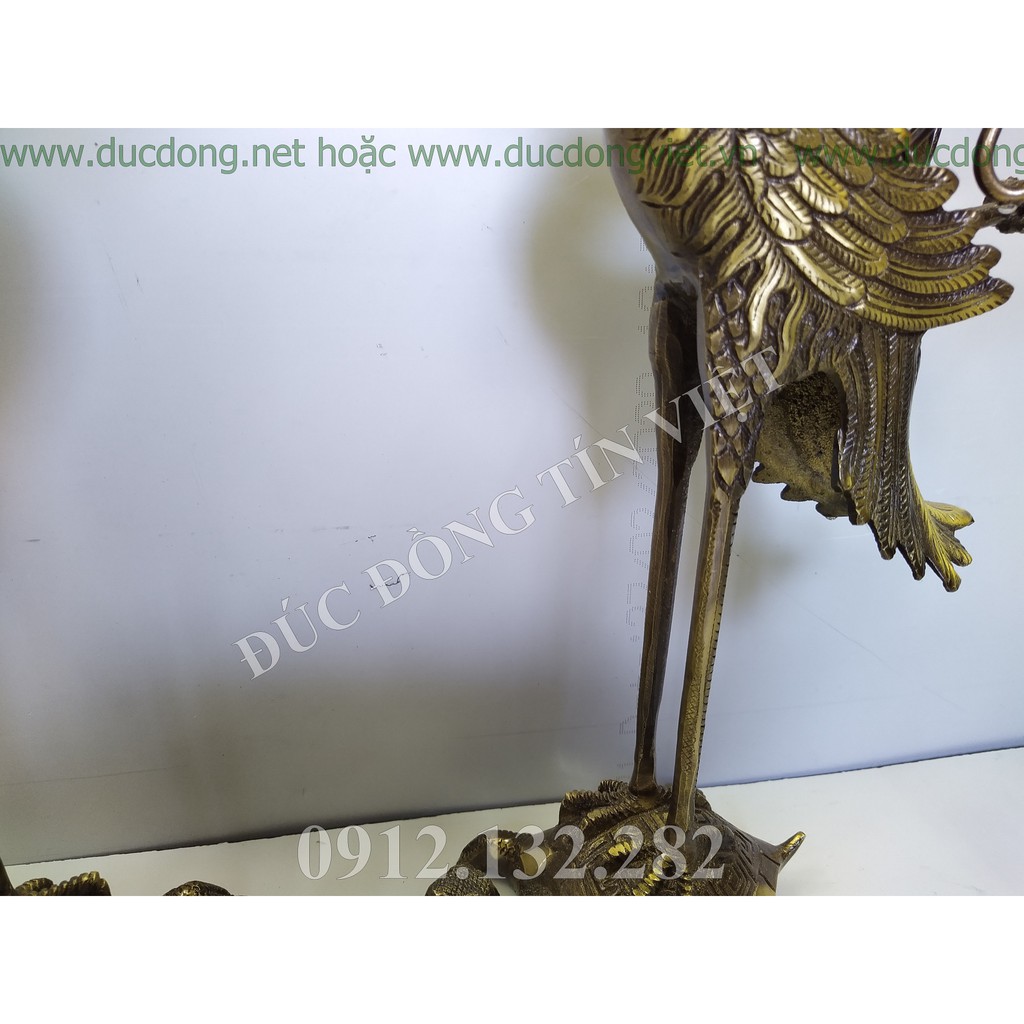 Mẫu hạc đồng đủ các cỡ từ 47cm đến 89cm