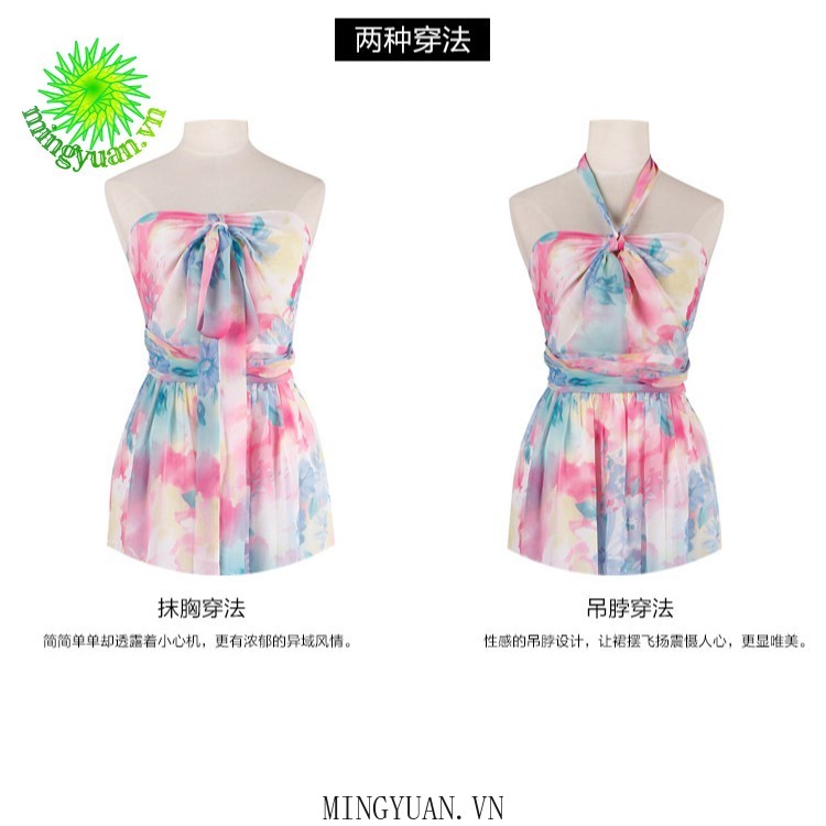 Đầm Hoa Phong Cách Bohemian Đáng Yêu Cho Nữ | BigBuy360 - bigbuy360.vn