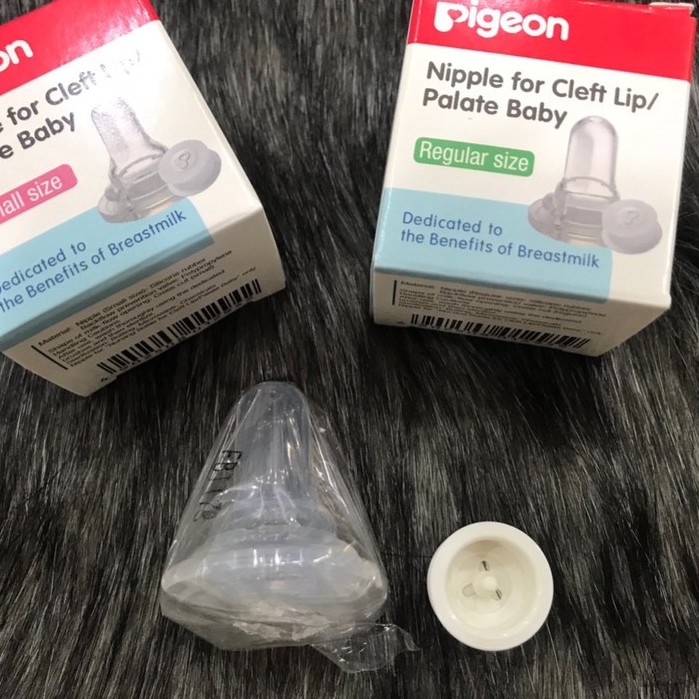 Bình sữa Pigeon chuyên biệt cho trẻ sứt môi hở, hàm ếch | Bình sữa hỗ trợ trẻ bị tật chẻ vòm