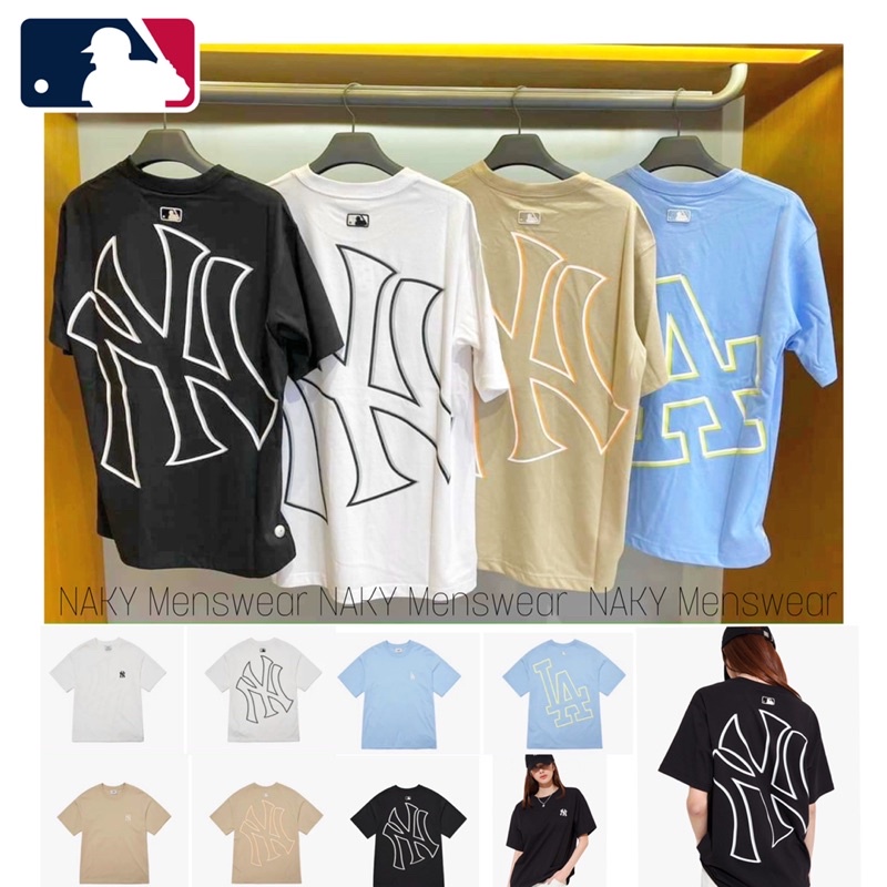 Áo MLB Basic Mega Full Bốn Màu Đầy Đủ Tag Mạc
