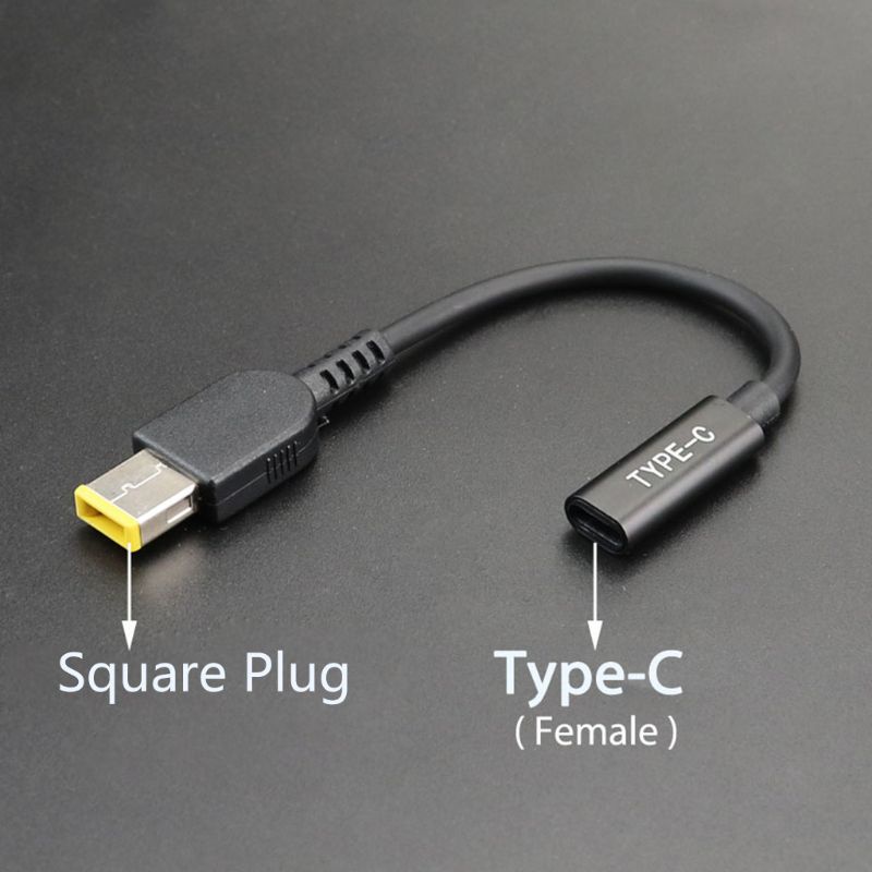 Dây Cáp Sạc Chuyển Đổi Usb 3.1 Type C Đầu Cái Sang Đầu Cái Dc 7.9x5.0 4.0x1.35 5.5x2.5 2.1 4.8x1.7 mm