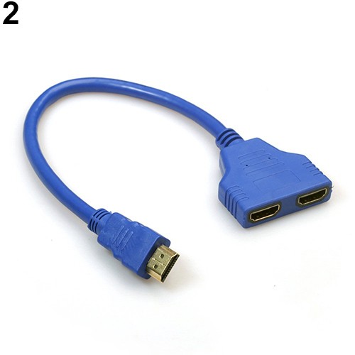 Cáp kết nối phân chia 1 thành 2 cổng 1080P HDMI chất lượng cao