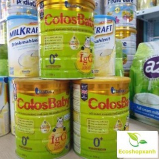 Combo 10 Lon Sữa Non ColosBaby Gold 1000IgG 0+ 800g Date T3.2022