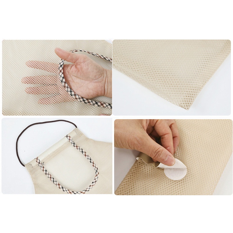 Túi Lưới Đa Năng Treo Tường Đựng Trái Cây