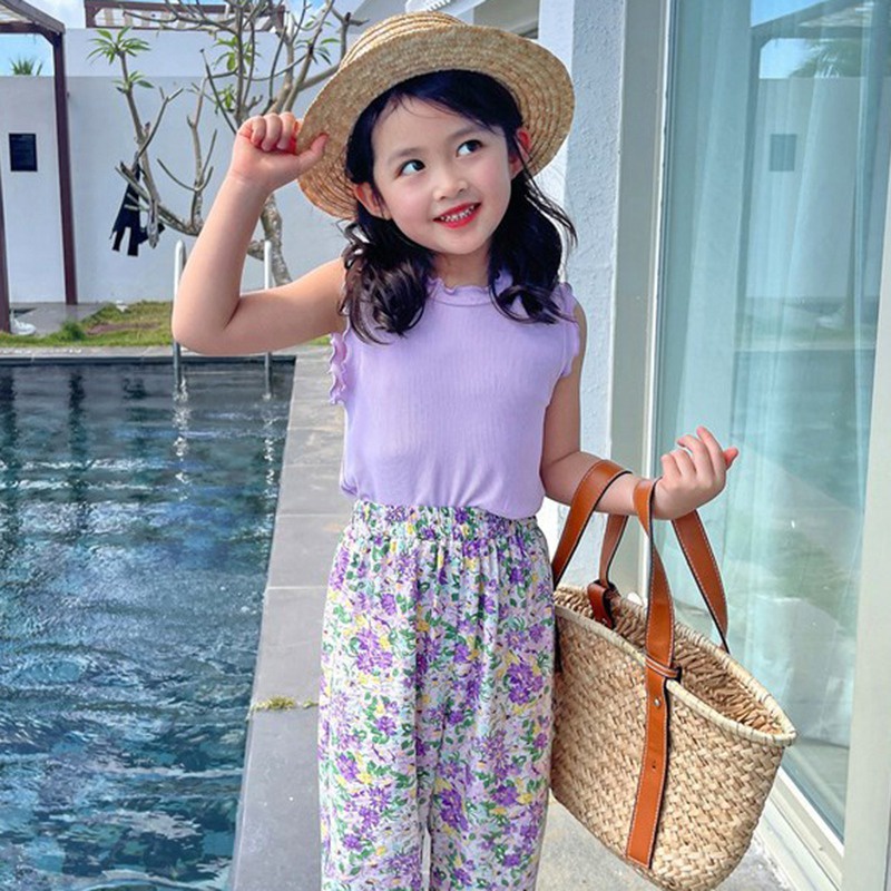 Áo Len Không Tay Thời Trang Mùa Hè Cho Bé Gái