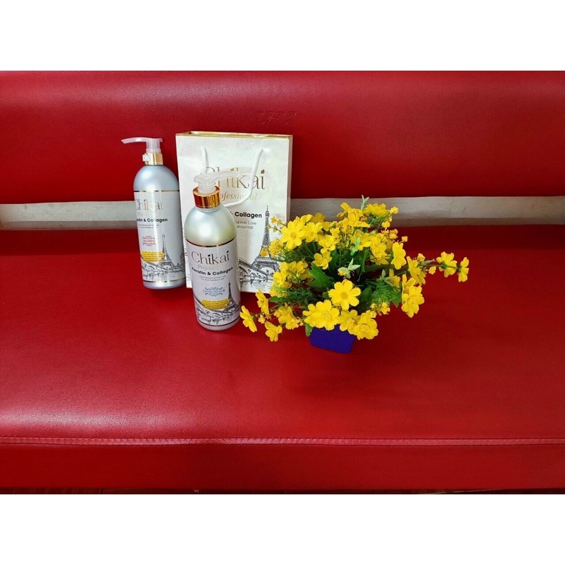 Bộ đôi gội xả Chikai 800ml siêu mềm mượt