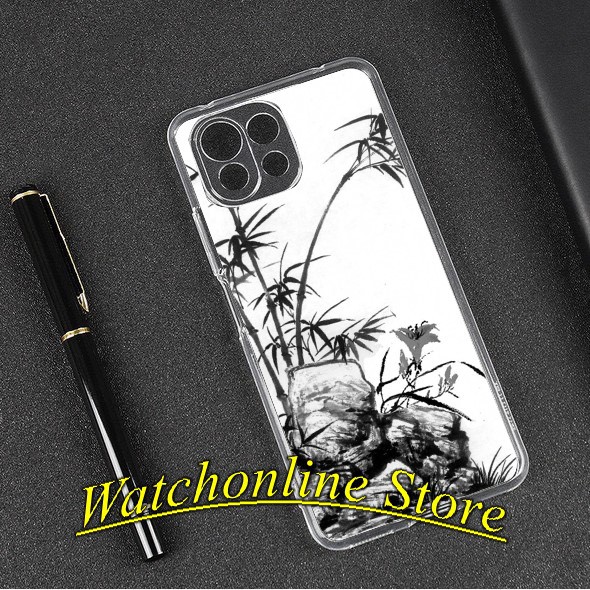 Ốp lưng silicon Xiaomi Mi 11 lite Redmi 10C Note 10 Note 10 pro / K40 k40 pro Poco F3 in hình 3D P1