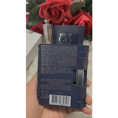 Vial chính hãng nước hoa Acqua di Giò Profondo [1,2ml]
