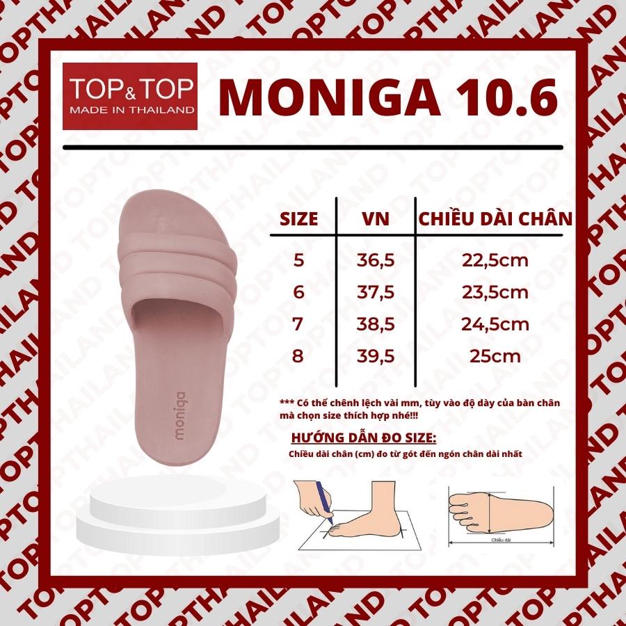 Dép Thái Lan nữ quai đúc siêu nhẹ Monobo Moniga 10.6