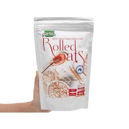 Yến mạch nguyên chất cán dày Rolled Oats gói 250gr (Thùng 24 gói)