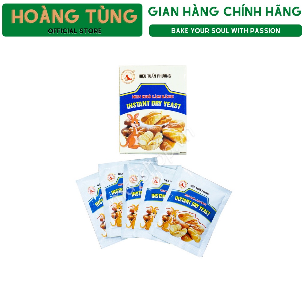 Men Khô Làm Bánh Mỳ 10g/gói