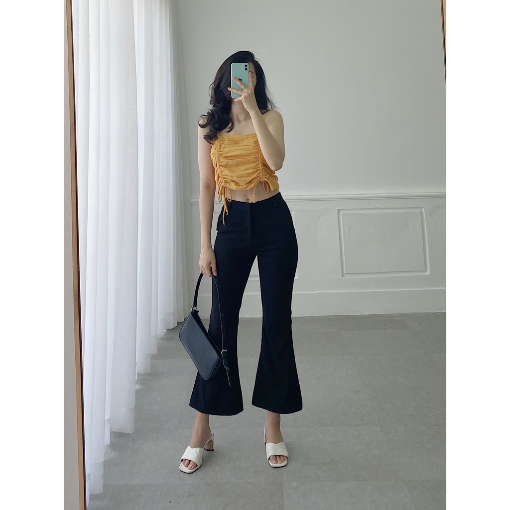 Áo nữ Yu Cherry YA301 Rolling Croptop