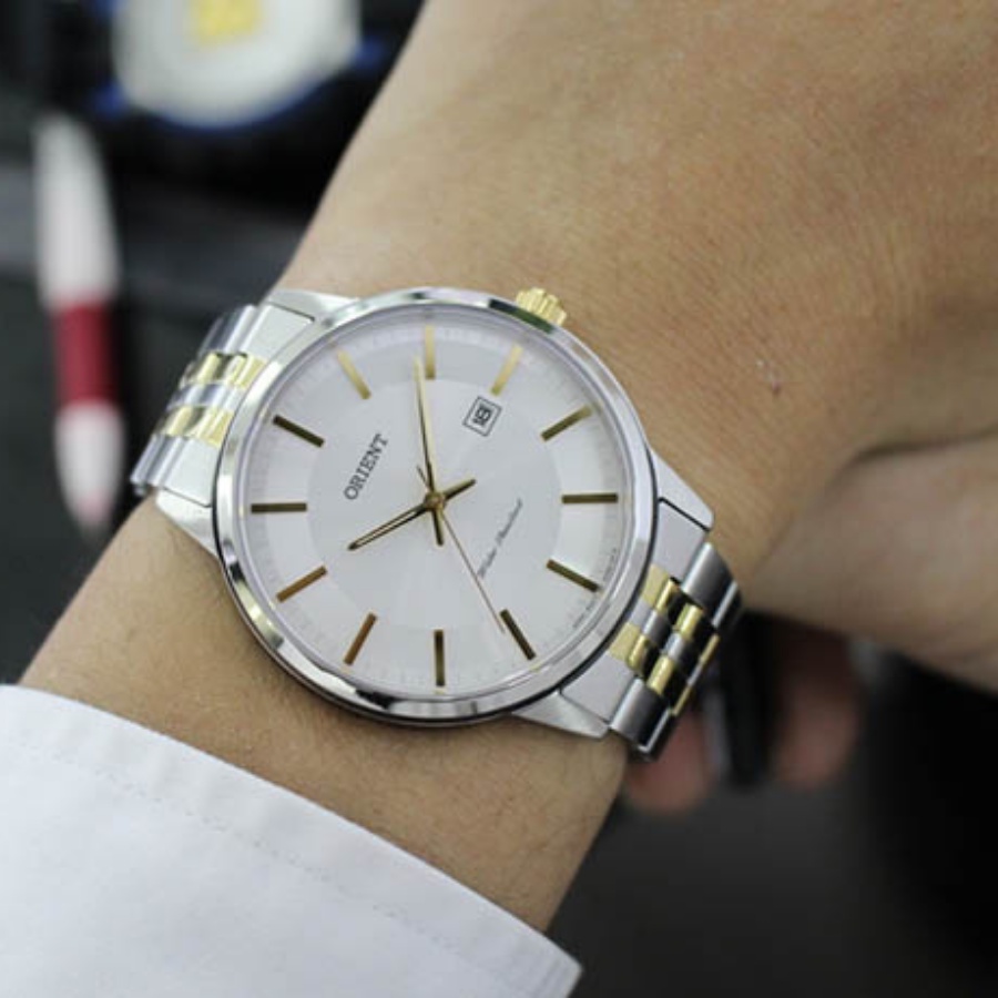 Đồng hồ nam Orient FUNG8002W0 kính Sapphire chống xước, chống nước 5 ATM, dây thép không gỉ cao cấp, chính hãng Nhật Bản