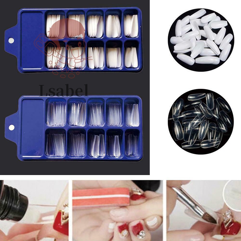 Set 100 Móng Tay Giả Cho Nữ