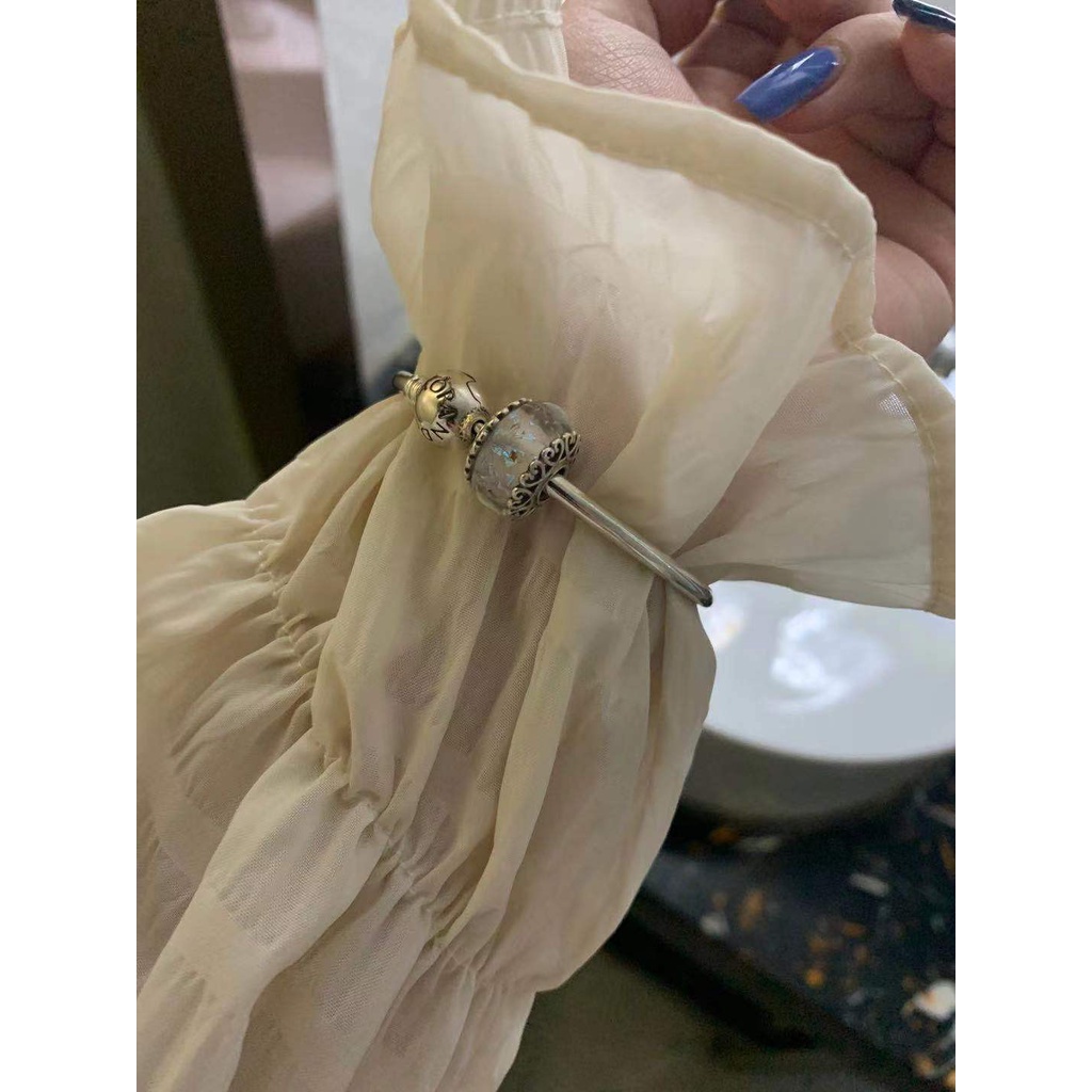 Charm hạt thủy tinh óng ánh