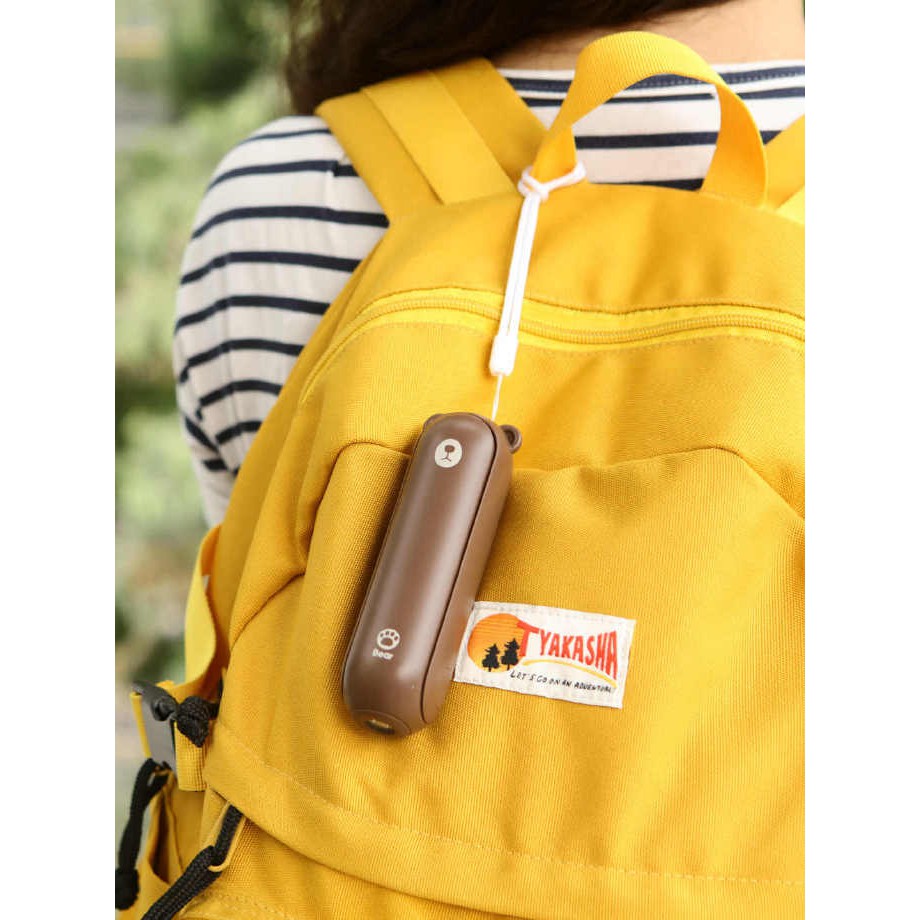 Quạt mini cầm tay 3 trong 1 hình gấu bear F8, quạt tích điện cầm tay Jisulife kiêm đèn pin và sạc dự phòng tiện lợi | BigBuy360 - bigbuy360.vn