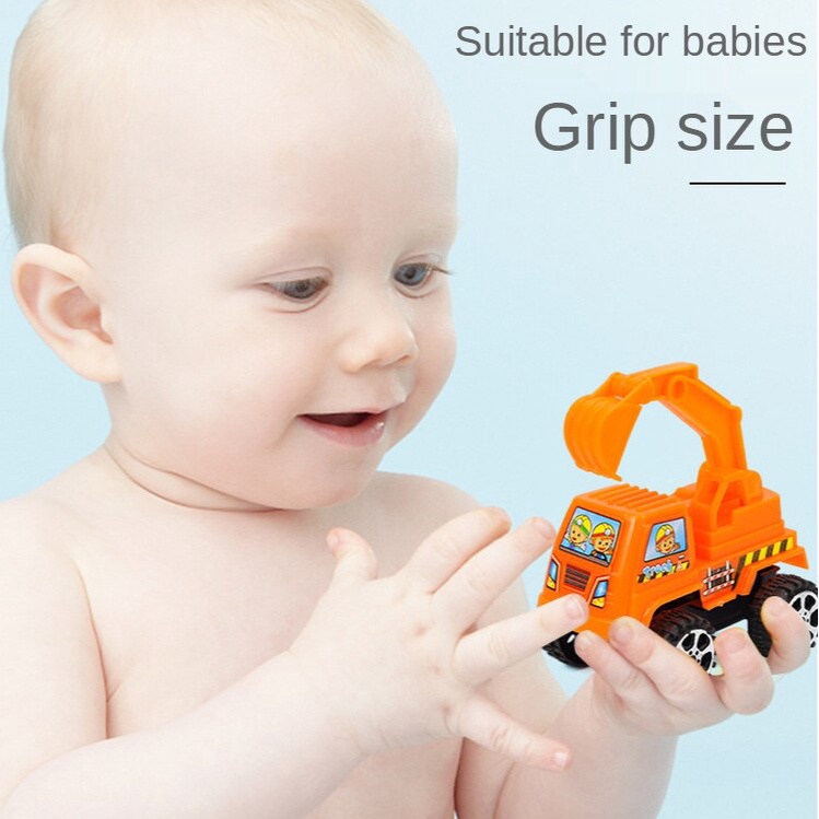 Mô hình xe công trường đồ chơi hoạt hình cho bé