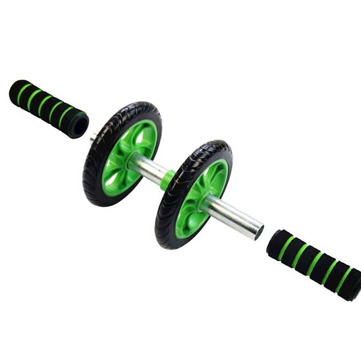 Dụng cụ tập gym thể dục thể thao con lăn tập bụng 2 bánh, máy tập cơ bụng con lăng ab tại nhà TẶNG thảm lót gối dieuphan