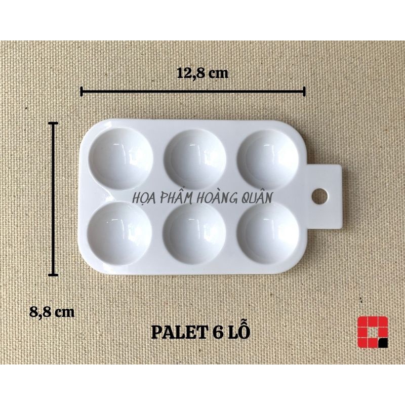 Pallet / Khay pha màu lỗ