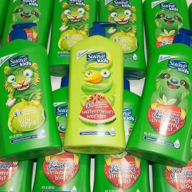 Sữa tắm Suave kid cho bé