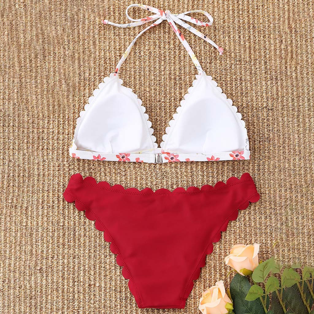 Bikini hai mảnh có mút độn nâng ngực quyến rũ cho nữ | BigBuy360 - bigbuy360.vn
