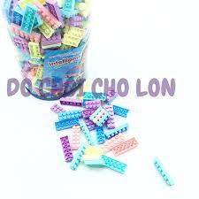 Bộ lắp ráp  khối - Bộ 690 miếng ráp .