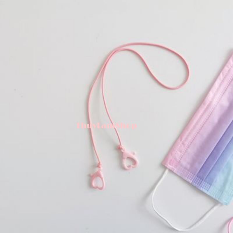 Dây đeo trang trí khẩu trang, kính mắt chống rơi trượt style kiểu Hàn tiện lơi thồi trang