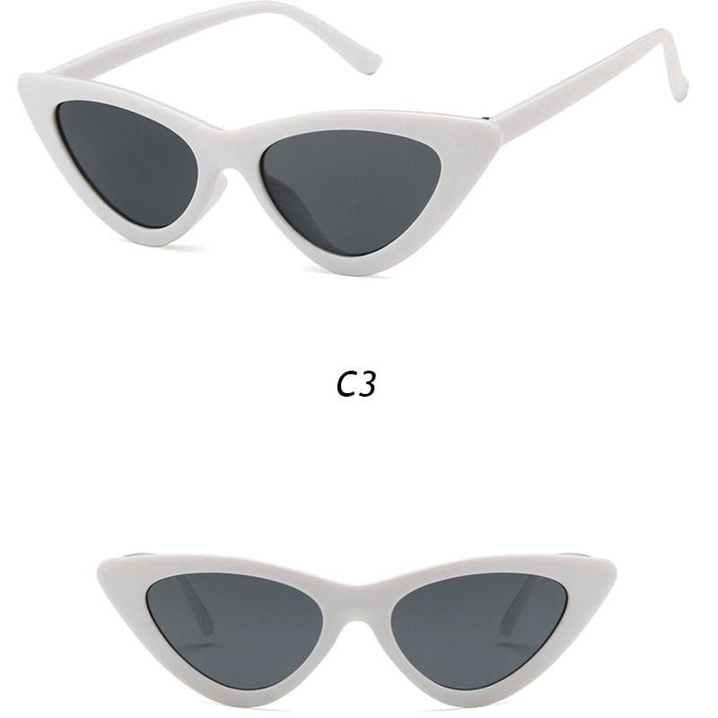 Kính Mát Mắt Mèo Phong Cách Retro Hàn Quốc
