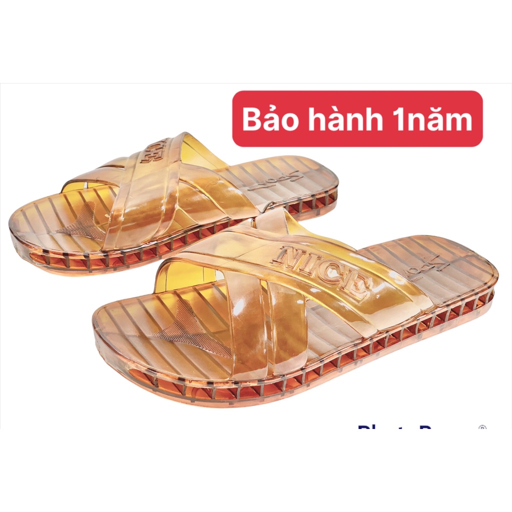 Dép đi trong nhà văn phòng nhà tắm nhựa nguyên chất siêu bền hàng vn chất lượng cao