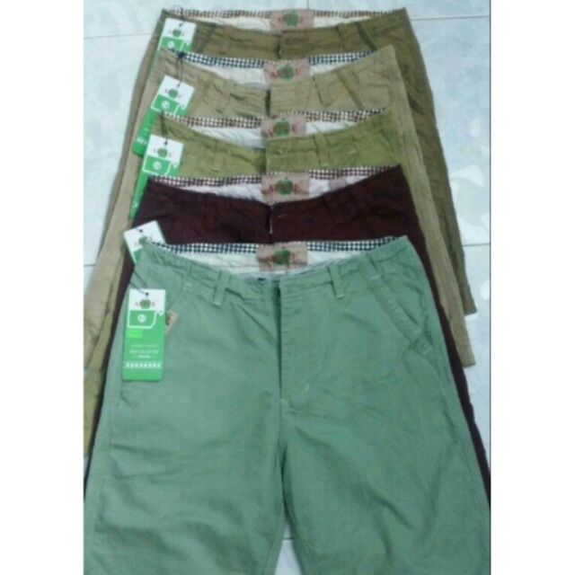 Quần short kaki nam