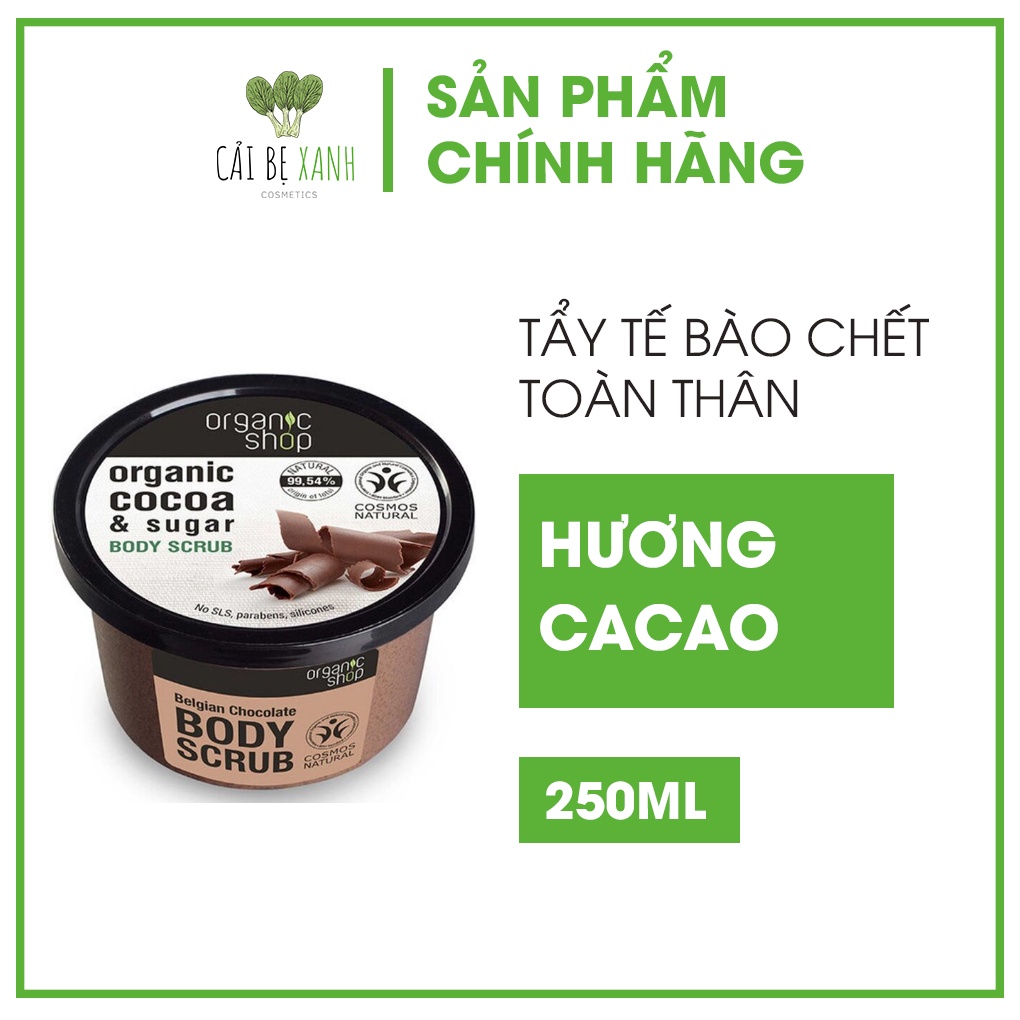 Tẩy Tế Bào Chết Toàn Thân Organic Shop Organic Body Scrub (250ml)