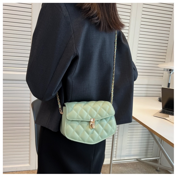 IELGY Túi Đeo Vai Có Dây Đeo Mắc Xích Thời Trang Cho Nữ